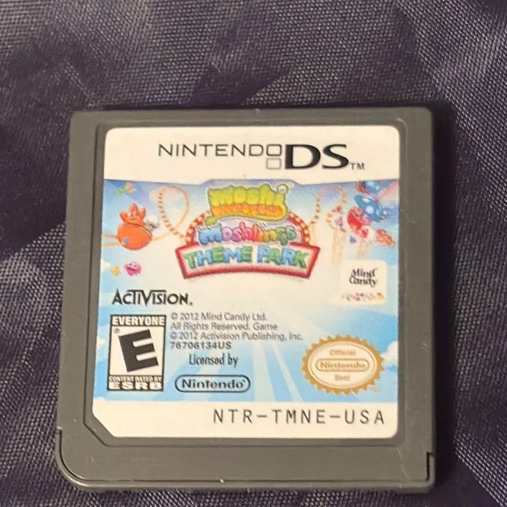 Nintendo DS Moshi Monsters‎ Theme Park Game - Gray no box